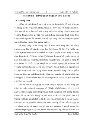 Luận văn tốt nghiệp kế toán nguyên vật liệu khô đậu tương tồn kho tại công ty tnhh liên kết đầu tư livabin