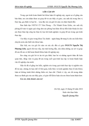 Luận văn tốt nghiệp huy động vốn tiền gửi tiết kiệm tại ngân hàng tmcp tiên phong chi nhánh hoàn kiếm