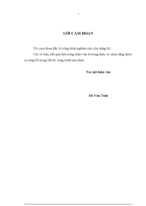Luận văn thạc sĩ đào tạo nguồn nhân lực tại nhà máy bánh kẹo biscafun