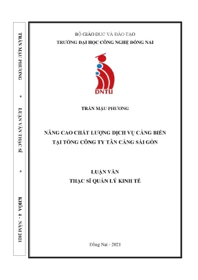 Nâng cao chất lượng dịch vụ cảng biển tại tổng công ty tân cảng sài gòn