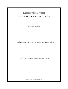 Xây dựng hệ thống giám sát đám đông