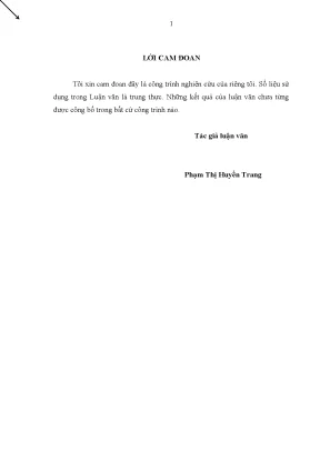 Luận văn thạc sĩ tmu hoàn thiện chính sách xuất khẩu sản phẩm chè của tổng công ty chè việt nam sang thị trường hoa kỳ