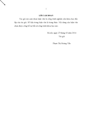 Luận văn thạc sĩ tmu giải pháp nhằm hoàn thiện kế toán quản trị doanh thu chi phí và kết quả kinh doanh tại các công ty phát hành tạp chí trên địa bàn hà nội