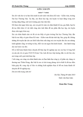 Luận văn tốt nghiệp tmu kế toán nguyên vật liệu xây dựng tại công ty cổ phần xây dựng và thƣơng mại thiên hƣng