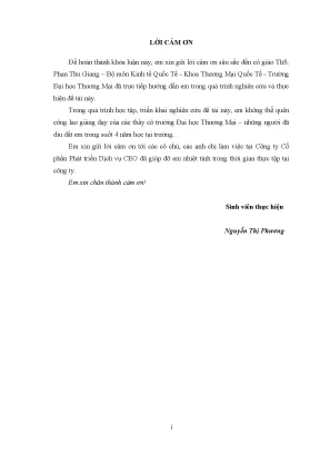 Luận văn tốt nghiệp tmu giải pháp đẩy mạnh hoạt động xuất khẩu lao động sang thị trƣờng nhật bản của công ty cổ phần phát triển dịch vụ ceo