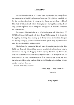 Luận văn tốt nghiệp tmu quy trình giao dịch đàm phán ký kết hợp đồng xuất khẩu mặt hàng lạc nhân sang thị trƣờng đức tại chi nhánh công ty cp xnk hòa bình