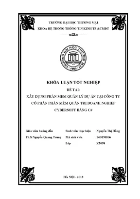 Luận văn tốt nghiệp tmu xây dựng phần mềm quản lý dự n tại công ty cổ phần quản trị doanh nghiệp cybersoft bằng c
