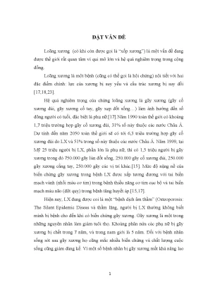Nghiên cứu tình trạng loãng xương ở bệnh nhân suy thận mãn tính giai đoạn cuối bằng máy qus 2