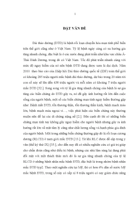 Nghiên cứu tình trạng rối loạn cương dương ở bệnh nhân đái tháo đường type 2 ngoại trú tại bệnh viện bạch mai