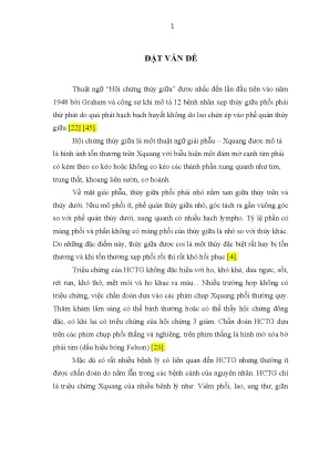 Nghiên cứu đặc điểm lâm sàng cận lâm sàng nguyên nhân ở bệnh nhân có tổn thương phổi thùy giữa điều trị tại khoa hô hấp bệnh viện bạch mai