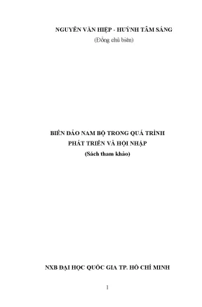 Biển đảo nam bộ trong quá trình phát triển và hội nhập