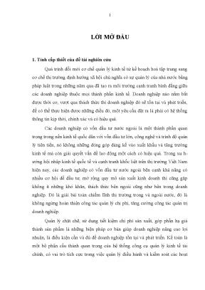 Hoàn thiện kế toán chi phí sản xuất và tính giá thành sản phẩm tại các doanh nghiệp 100 vốn đầu tư nước ngoài trên địa bàn thành phố hà nội sản xuất linh kiện ô tô xe máy