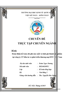 Hoàn thiện kế toán tiền lương và các khoản trích theo lương tại công ty tnhh in phú sỹ