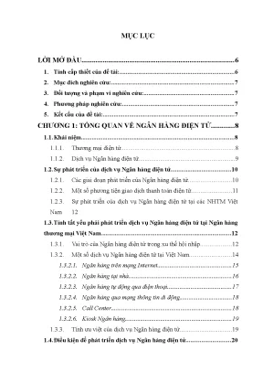 Phát triển dịch vụ ngân hàng điện tử tại ngân hàng đầu tư và phát triển việt nam