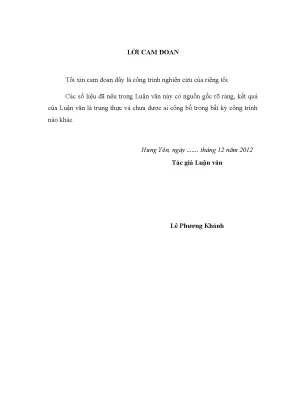 Giải pháp phát triển dịch vụ ngân hàng bán lẻ tại chi nhánh ngân hàng đầu tư và phát triển hưng yên