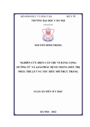 Tài liệu nghiên cứu diện cắt chu vi bằng cộng hưởng từ và giải phẫu bệnh