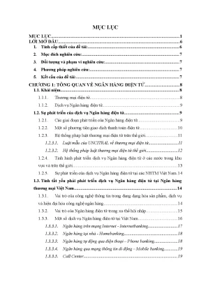 Phát triển dịch vụ ngân hàng điện tử tại ngân hàng bidv