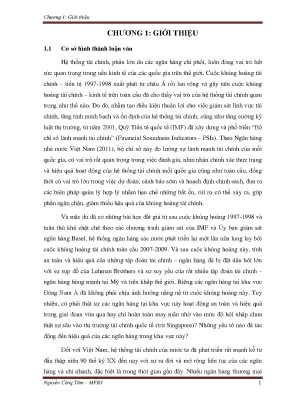 Cơ sở hình thành luận văn