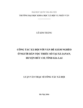 Công tác xã hội với vấn đề giảm nghèo ở người dân tộc thiểu số tại xã ianan huyện đức cơ tỉnh gia lai luận văn ths công tác xã hội 6796515