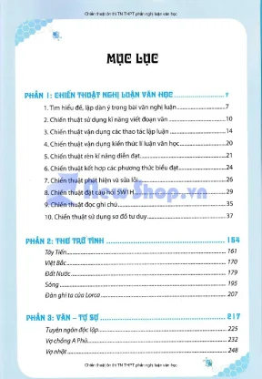 Chiến thuật ôn thi tn thpt phần nghị luận văn học