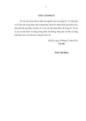 Luận văn thạc sĩ đánh giá thực trạng và đề xuất giải pháp quản lý rừng trồng phòng hộ đầu nguồn của huyện lập thạch tỉnh vĩnh phúc