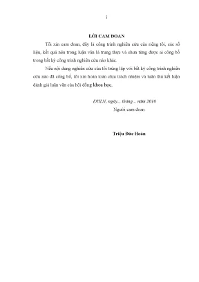Luận văn thạc sĩ nghiên cứu bảo tồn thực vật họ dầu dipterocarpaceae tại khu bảo tồn loài và sinh cảnh nam xuân lạc tỉnh bắc kạn