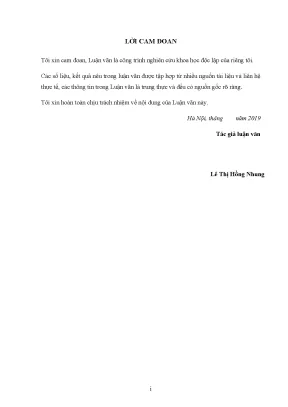 Giải pháp tăng cường công tác quản lý thuế đối với doanh nghiệp nhỏ và vừa tại chi cục thuế huyện đoan hùng tỉnh phú thọ
