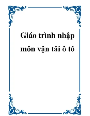 Nhp mon t chc vn ti o to