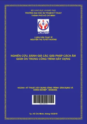 Nghiên cứu đánh giá các giải pháp cách âm giảm ồn trong công trình xây dựng