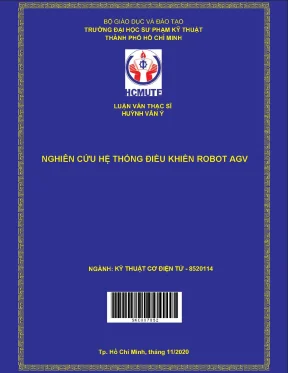 Nghiên cứu hệ thống điều khiển robot agv