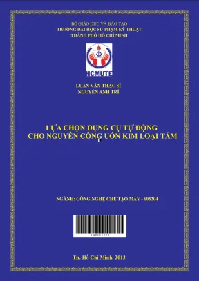 Lựa chọn dụng cụ tự động cho nguyên công uốn kim loại tấm