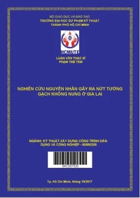 Nghiên cứu nguyên nhân gây ra nứt tường gạch không nung ở gia lai