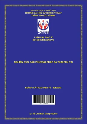 Nghiên cứu các phương pháp sa thải phụ tải