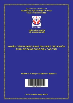Nghiên cứu phương pháp gia nhiệt cho khuôn phun ép bằng dòng điện cao tầng