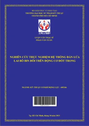 Nghiên cứu thực nghiệm hệ thống đánh lửa lai bô bin đôi trên động cơ đốt trong