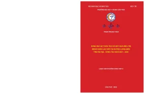 Đánh giá sự tuân thủ và kết quả điều trị bệnh nhân lao mới tại huyện long điền tỉnh bà rịa vũng tàu năm 2021 2022