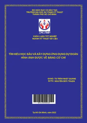 Tìm hiểu học sâu và xây dựng ứng dụng dự đoán hình ảnh được vẽ bằng cử chỉ
