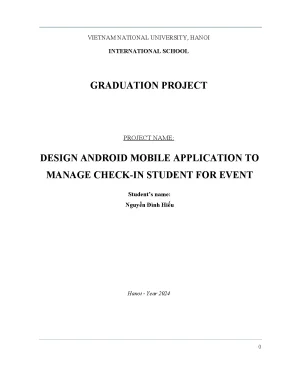 Design android mobile application to manage check in student for event