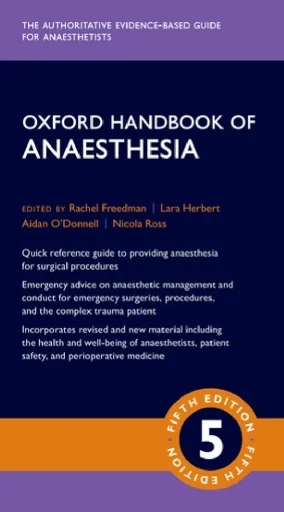 2022 oxford handbook of anaesthesia 5th