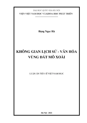 Không gian lịch sử văn hóa vùng đất mô xoài
