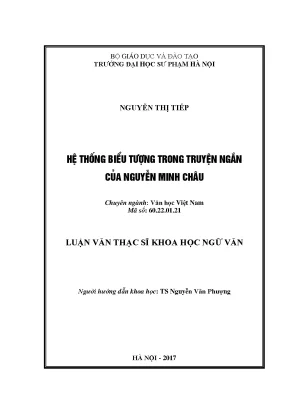 Hệ thống biểu tượng trong truyện ngắn của nguyễn minh châu
