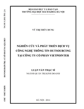 Nghiên cứu và phát triển dịch vụ công nghệ thông tin outsourcing tại công ty cổ phần vietpointer
