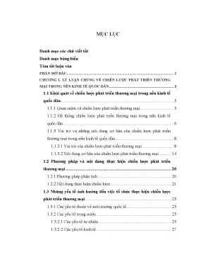 Thực hiện chiến lược phát triển thương mại của nước chdcnd lào giai đoạn 2001 2010