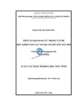Tiếp cận đại số gia tử trong vấn đề điều khiển con lắc ngược có liên kết đàn hồi