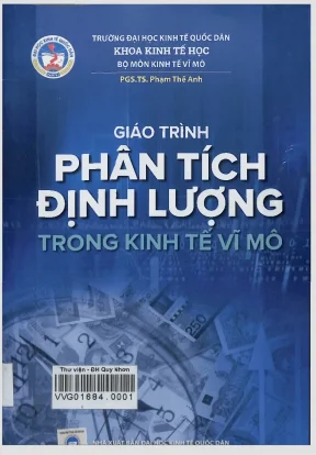 Giáo trình phân tích định lượng trong kinh tế vĩ mô