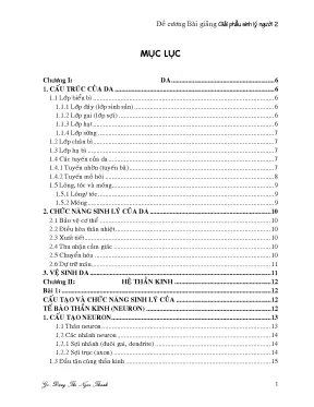 Giải phẩu học sinh lí người