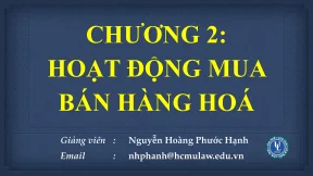 Chương 2 luật thương mại hàng hóa và dịch vụ