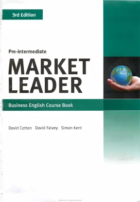 Studentbook market leader pre int 3rd ed