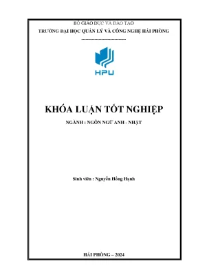 Khóa luận a study on how to use synonyms effectively