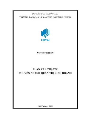 Khóa luận phân tích thực trạng chất lượng nguồn nhân lực cán bộ công chức tại sở giao thông vận tải hải phòng đề xuất giải pháp
